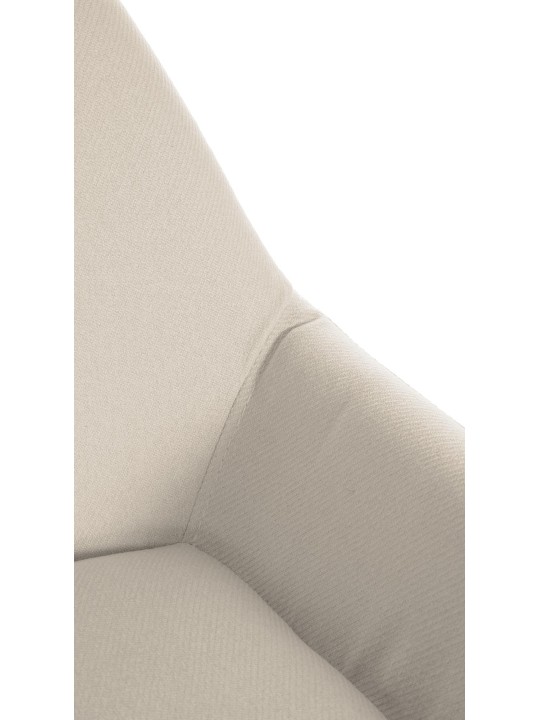 Barstol Braga Guld stof, creme