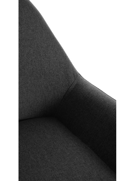 Barstol Braga Guld stof, sort