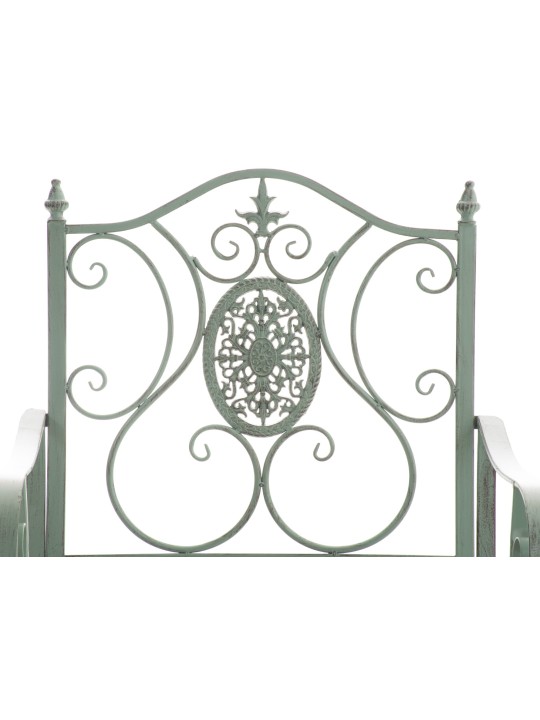 Sæt med 2 havestole Punjab, antik grøn