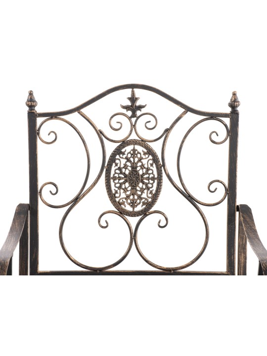 Sæt med 2 havestole Punjab, bronze