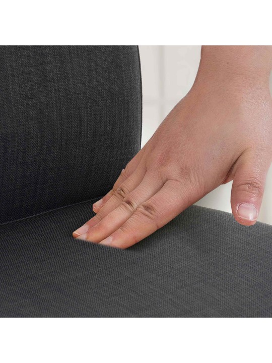 Barstol Cadiz stof rustfrit stål, mørkegrå Barstol Cadiz stof rustfrit stål, mørkegrå