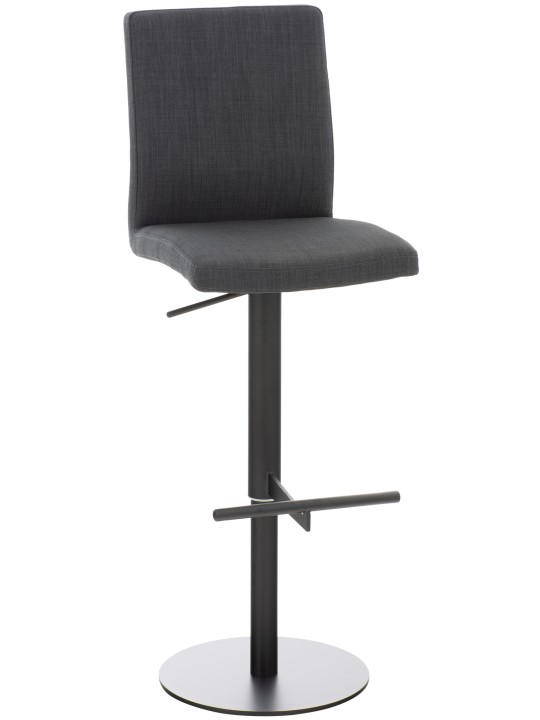 Barstol Cadiz stof, mørkegrå