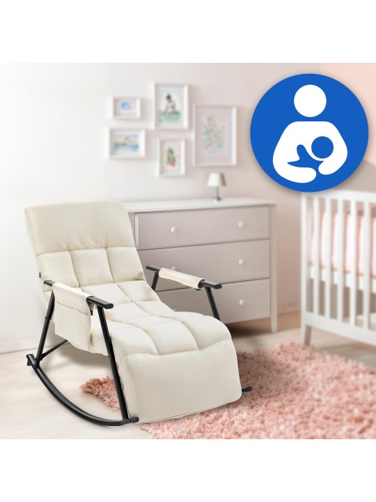 Gyngestol Cathy stof, creme