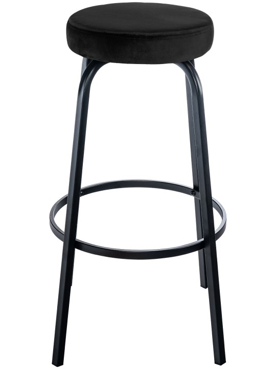 Barstol Kamari fløjl, sort Barstol Kamari fløjl, sort