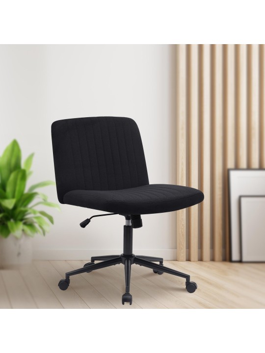 Kontorstol Kingman stof, sort Kontorstol Kingman stof, sort