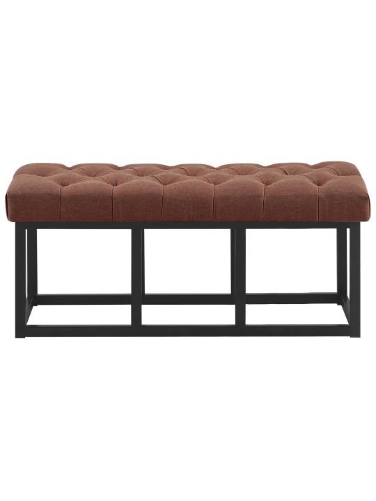 Bænk Amun stof B100, brun Bænk Amun stof B100, brun