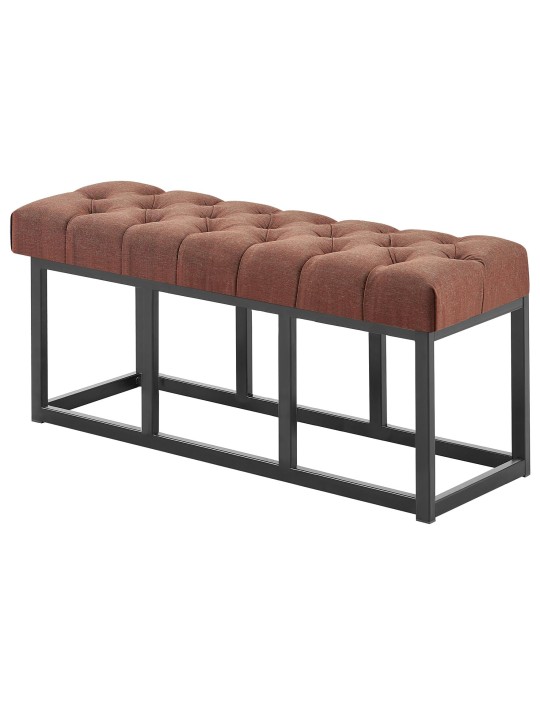 Bænk Amun stof B100, brun Bænk Amun stof B100, brun