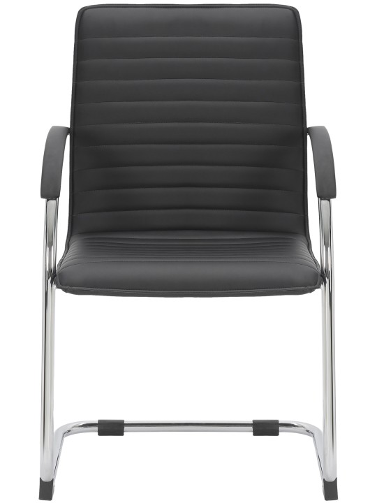Besøgsstol Tira kunstlæder, sort Besøgsstol Tira kunstlæder, sort