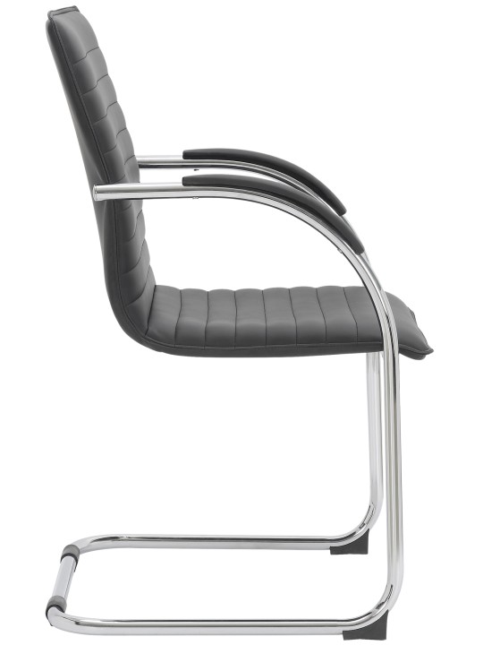 Besøgsstol Tira kunstlæder, sort Besøgsstol Tira kunstlæder, sort
