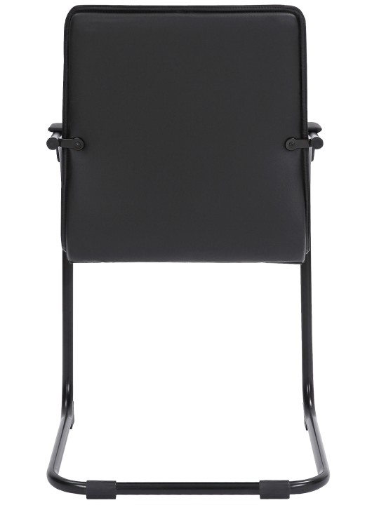 Besøgsstol Tira kunstlæder, sort/sort Besøgsstol Tira kunstlæder, sort/sort