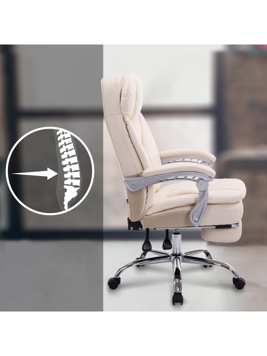 XL Troy kontorstol, creme XL Troy kontorstol, creme