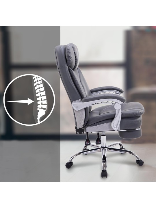 XL Troy kontorstol, grå XL Troy kontorstol, grå