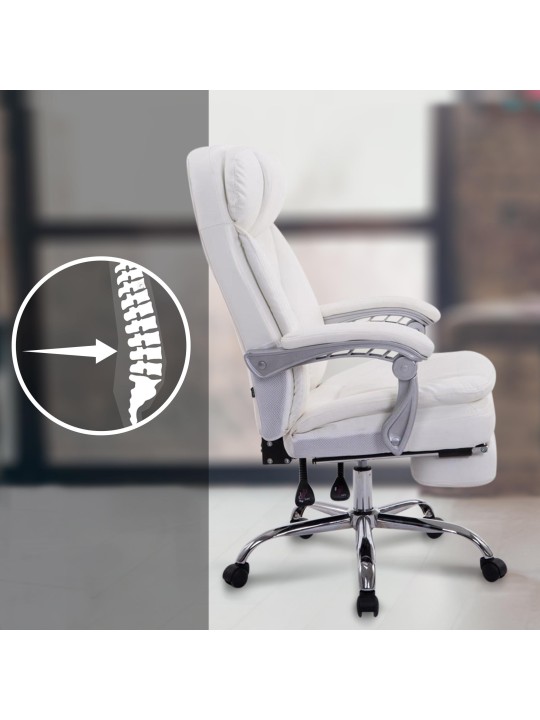 XL Troy kontorstol, hvid