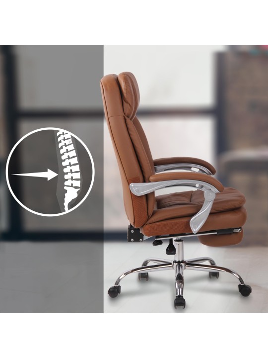 XL Troy kontorstol, lysebrun XL Troy kontorstol, lysebrun