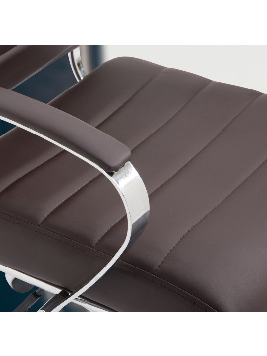 Kontorstol Oakland imiteret læder, brun Kontorstol Oakland imiteret læder, brun