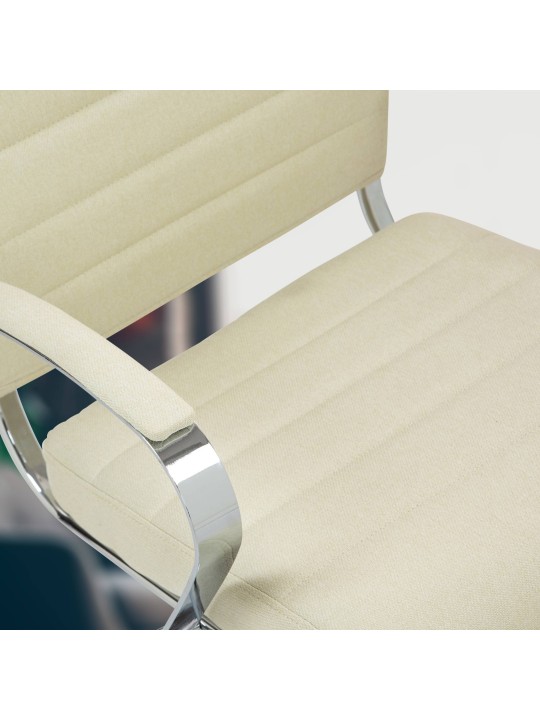 Kontorstol Oakland stof, creme