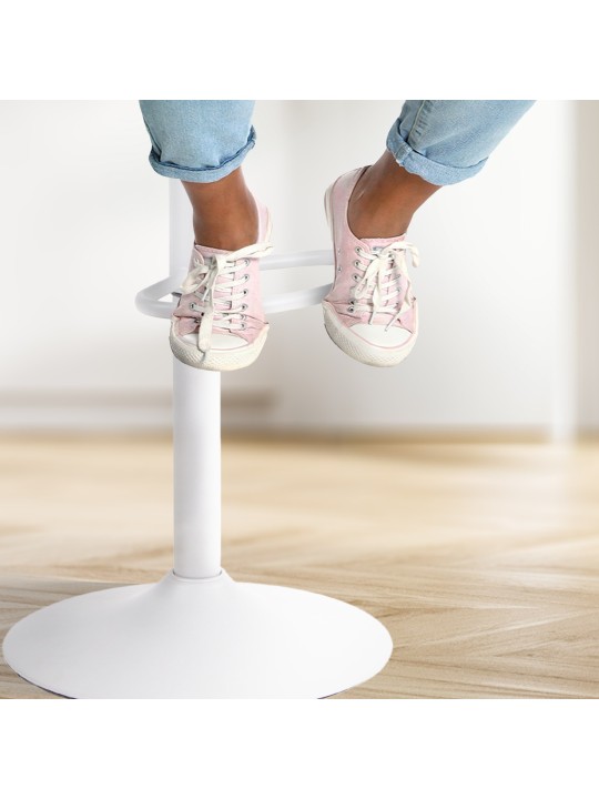 Barstol Aveiro, hvid