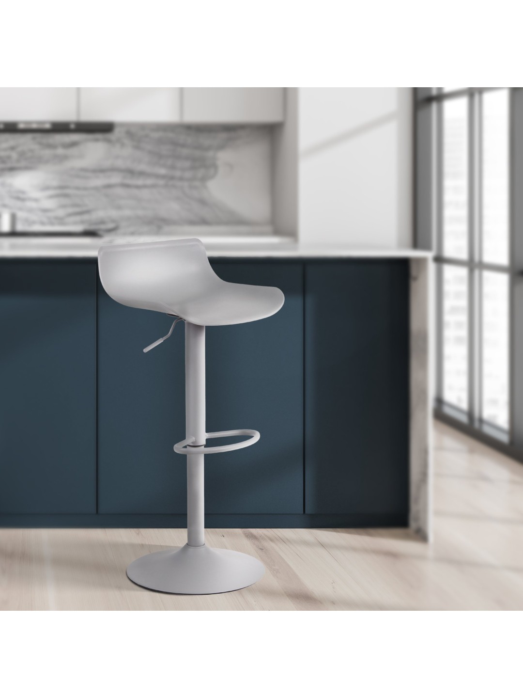 Barstol Aveiro, grå