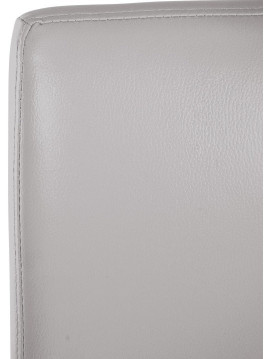 Barstol Freeport imiteret læder B, hvid