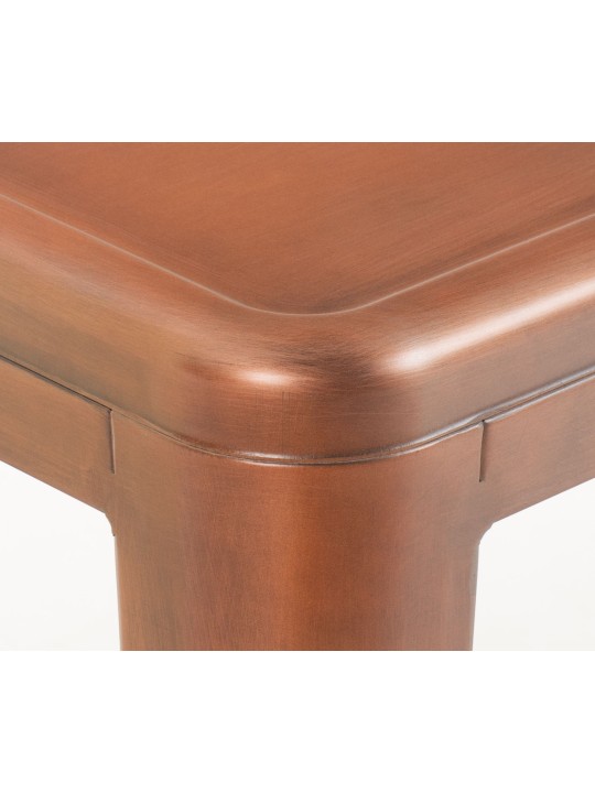 Sæt med 2 barstole Joshua, kobber