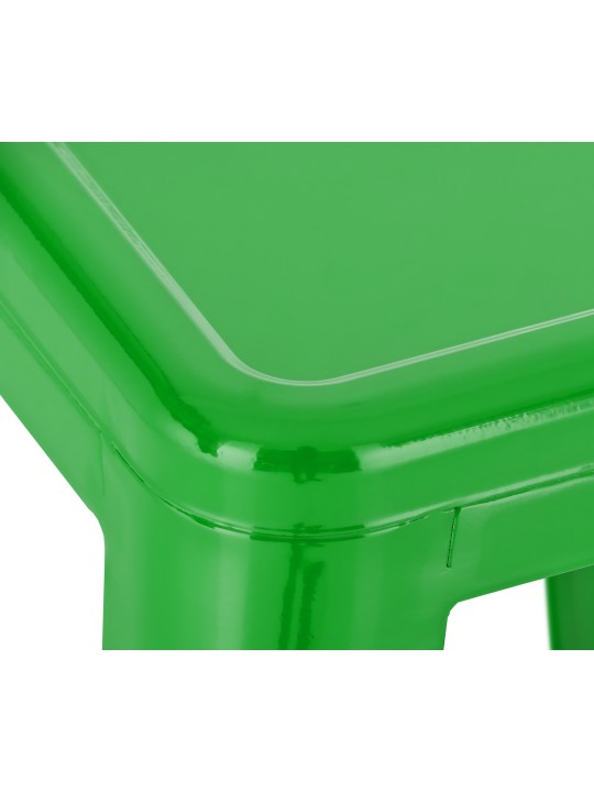 Sæt med 4 barstole Joshua, grøn Sæt med 4 barstole Joshua, grøn