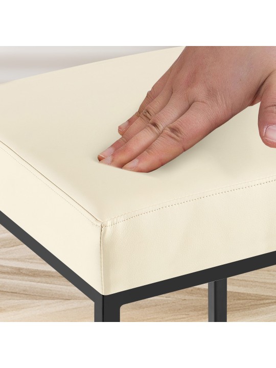 Barstol Montreal B85, creme