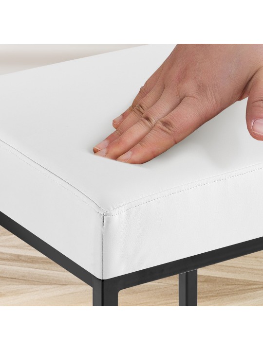 Barstol Montreal B85, hvid