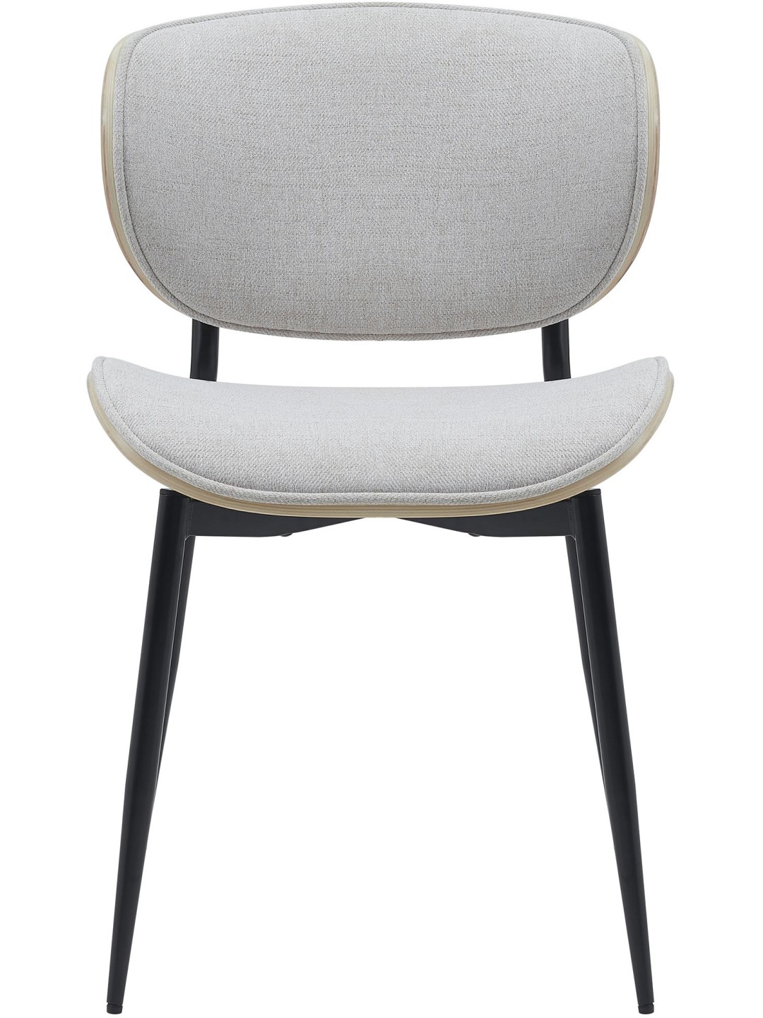 Besøgsstol Enid stof, natur/creme