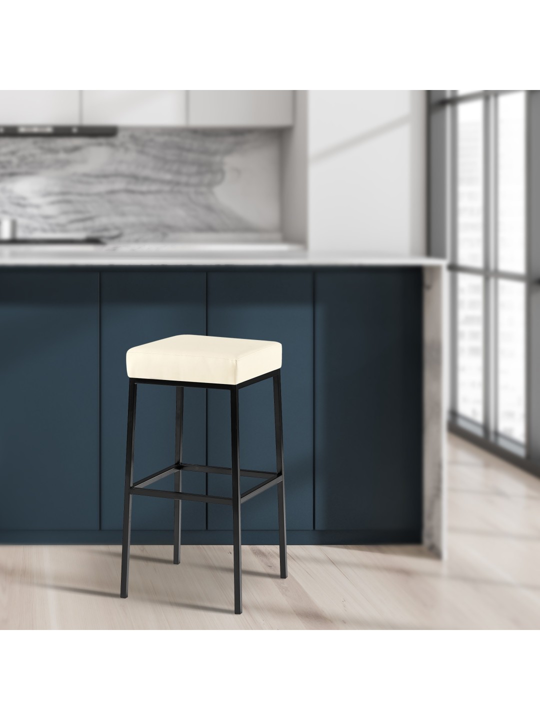 Barstol Montreal B80, creme