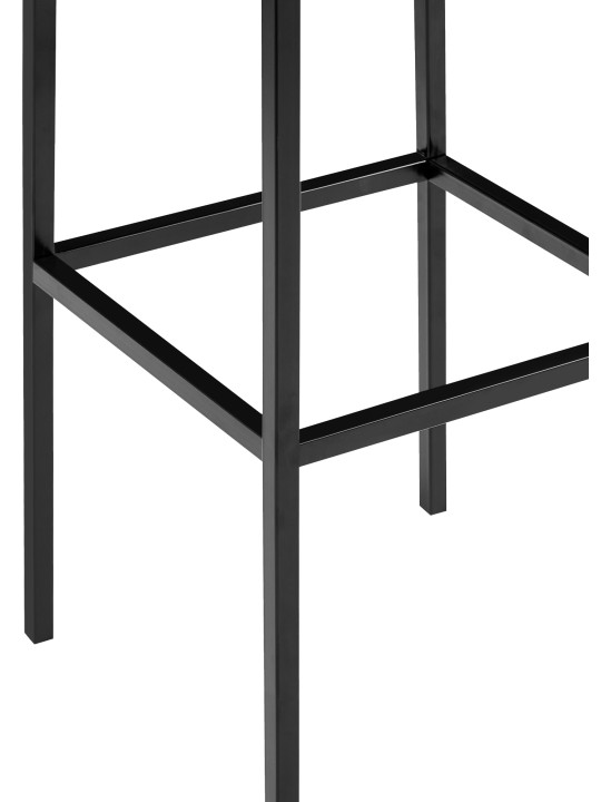 Sæt med 2 barstole Montreal 80 stof, mørkegrå