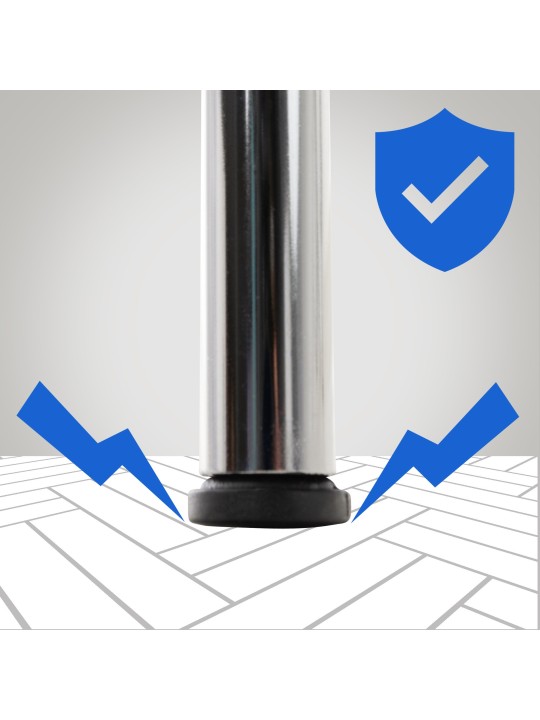 Sæt med 2 Calisto besøgsstole, grå Sæt med 2 Calisto besøgsstole, grå