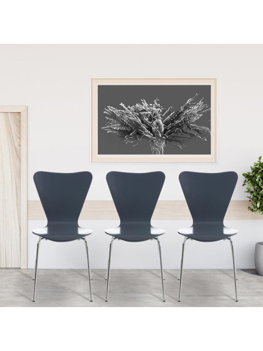 Sæt med 2 Calisto besøgsstole, grå Sæt med 2 Calisto besøgsstole, grå