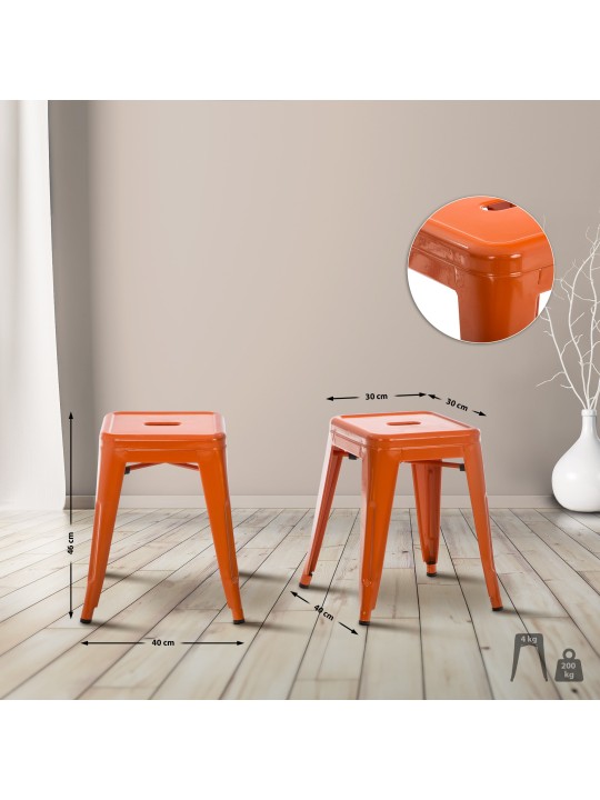 Taburet Armin, orange