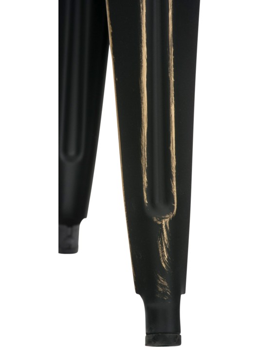 Taburet Armin antik, sort-guld Taburet Armin antik, sort-guld