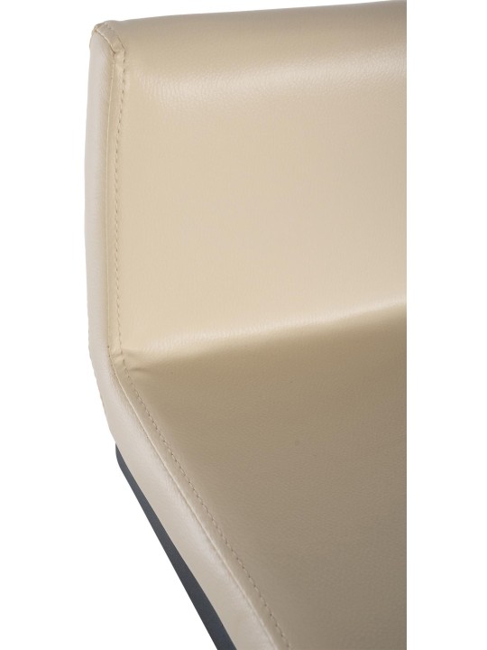 Barstol Newport imiteret læder B, creme