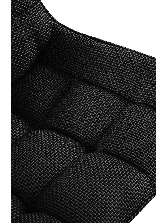 Stol Saranda stof, titangrå