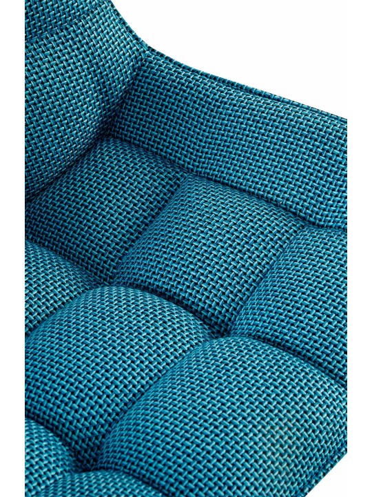 Stol Saranda stof, turkis