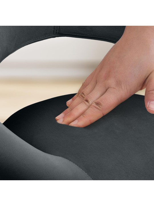 Barstol Olinda fløjl, sort Barstol Olinda fløjl, sort