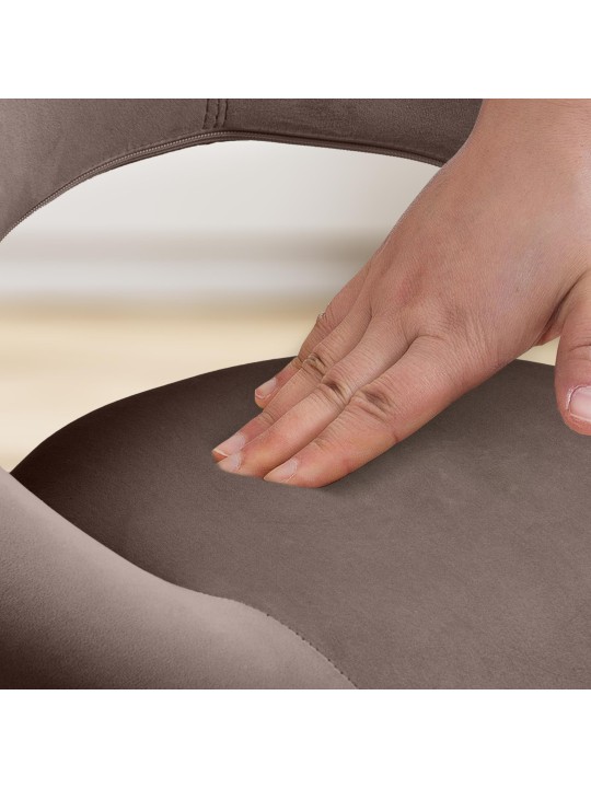 Barstol Olinda fløjl, brun Barstol Olinda fløjl, brun