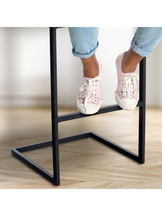 Barstol Hopewell stof B, mørkegrå Barstol Hopewell stof B, mørkegrå