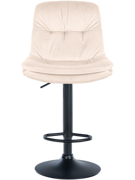 Barstol Laurel velour, creme