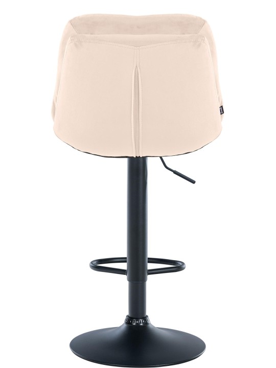 Barstol Laurel velour, creme