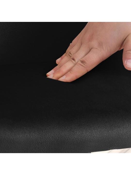 Jaysie spisestuestol i fløjl, sort