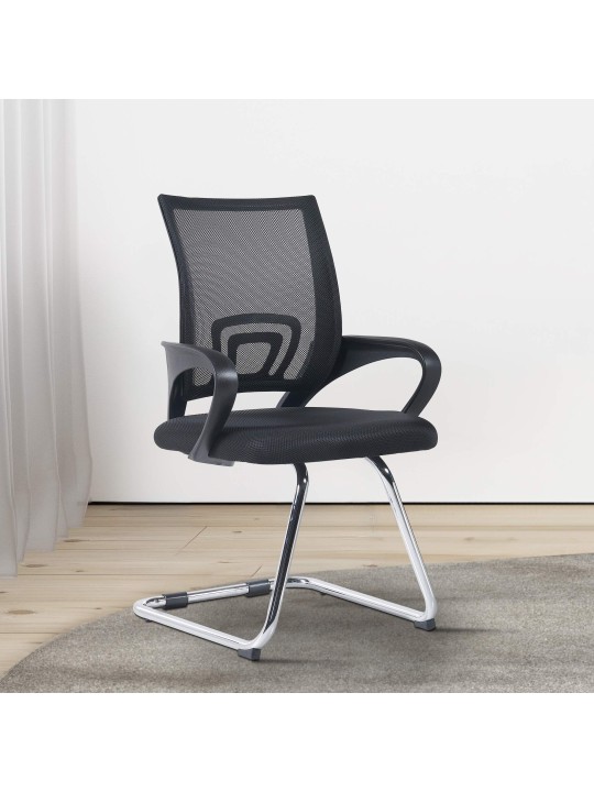 Besøgsstol Eureka, sort Besøgsstol Eureka, sort