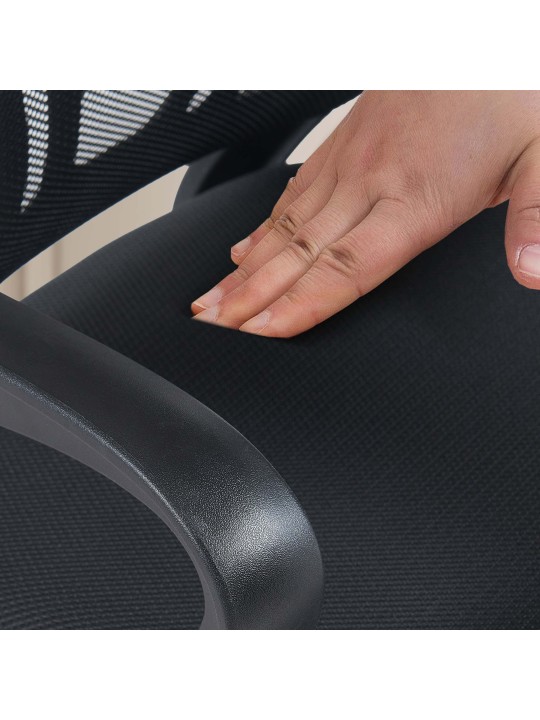 Sæt med 2 besøgsstole Eureka, sort Sæt med 2 besøgsstole Eureka, sort