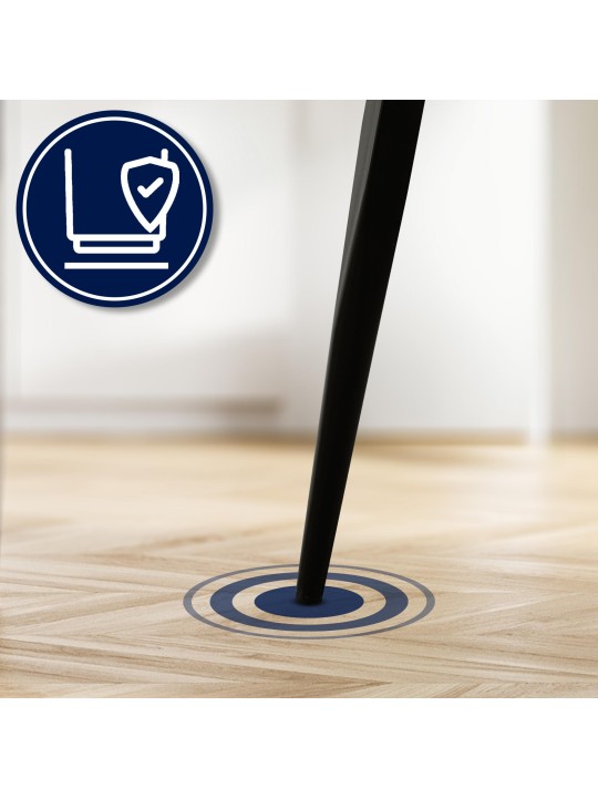 Stol Tirana fløjl, mørkegrå Stol Tirana fløjl, mørkegrå