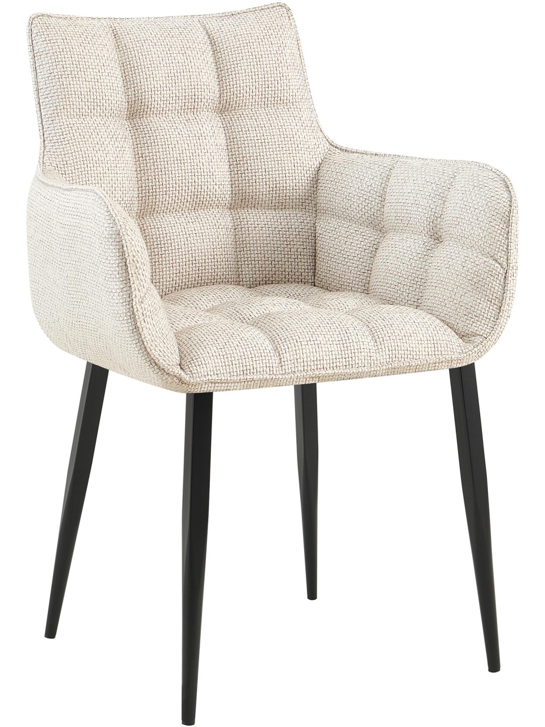 Stol Tirana stof, elfenben