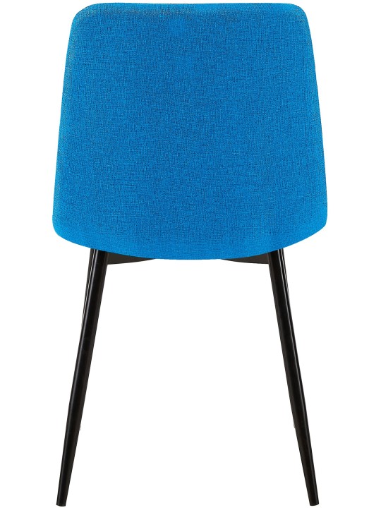 Sæt med 2 spisestuestole Tilde stof, lyseblå Sæt med 2 spisestuestole Tilde stof, lyseblå