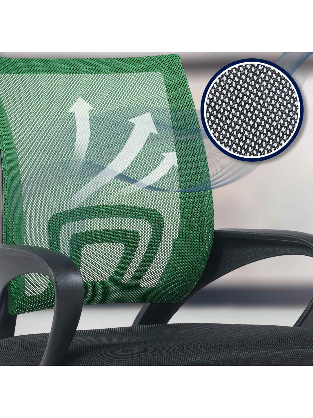 Kontorstol Genius, grøn