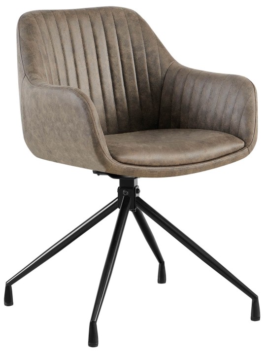 Spisestuestol Welby Vintage, grå